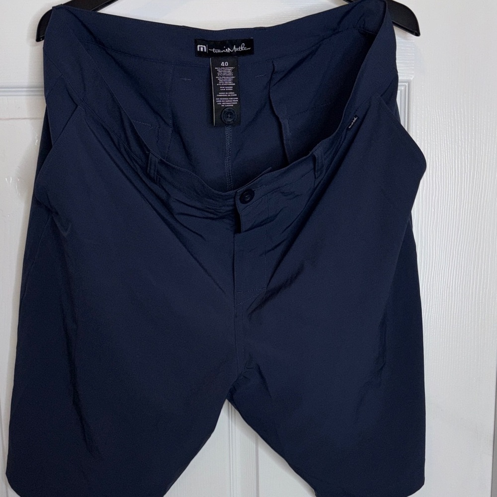 Travis Mathew Dark Blue Men's Shorts